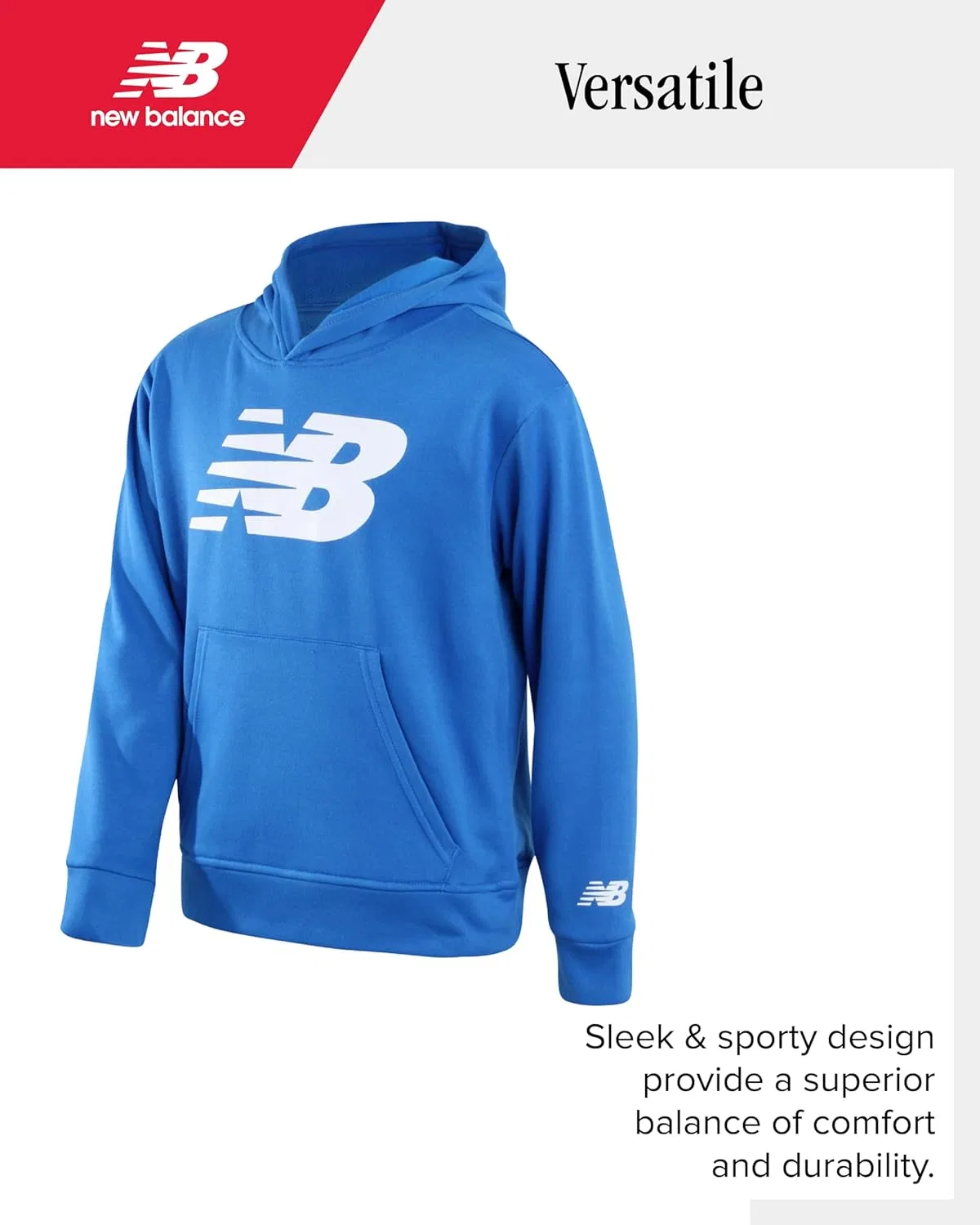 Детский спортивный костюм New Balance, 2 предмета, Blue Grey — фото 4