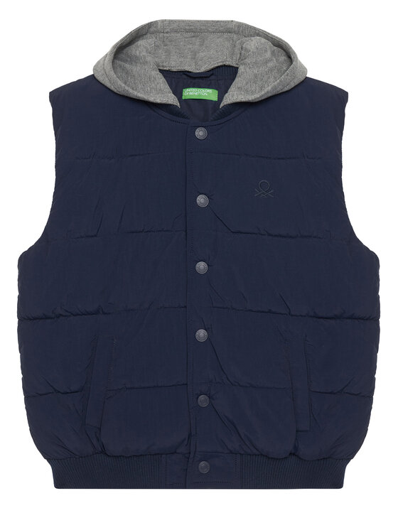 

Жилет regular fit 2IGGCJ012 United Colors Of Benetton, синий