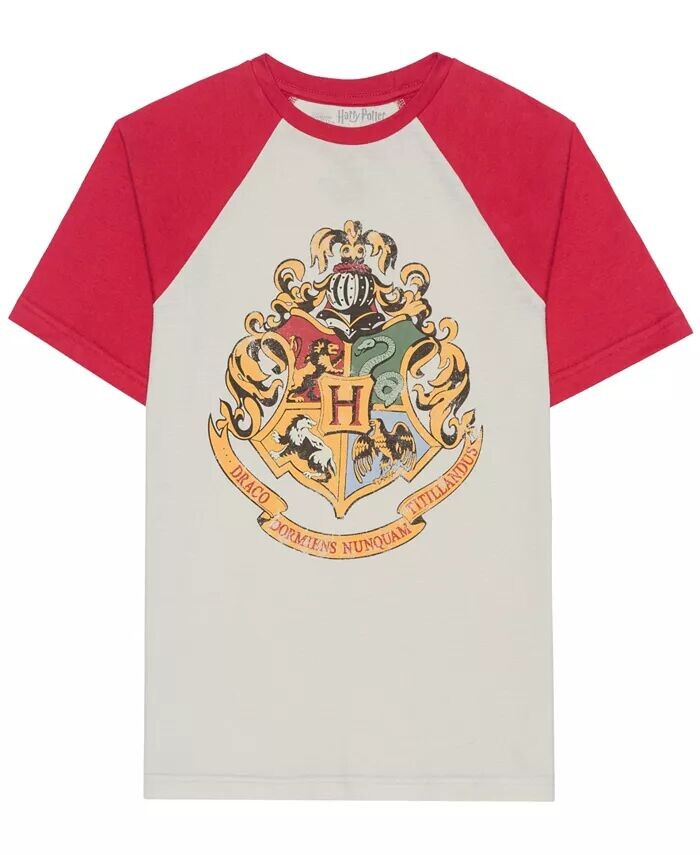 

Футболка с короткими рукавами и рисунком Big Boys Harry Potter, белый