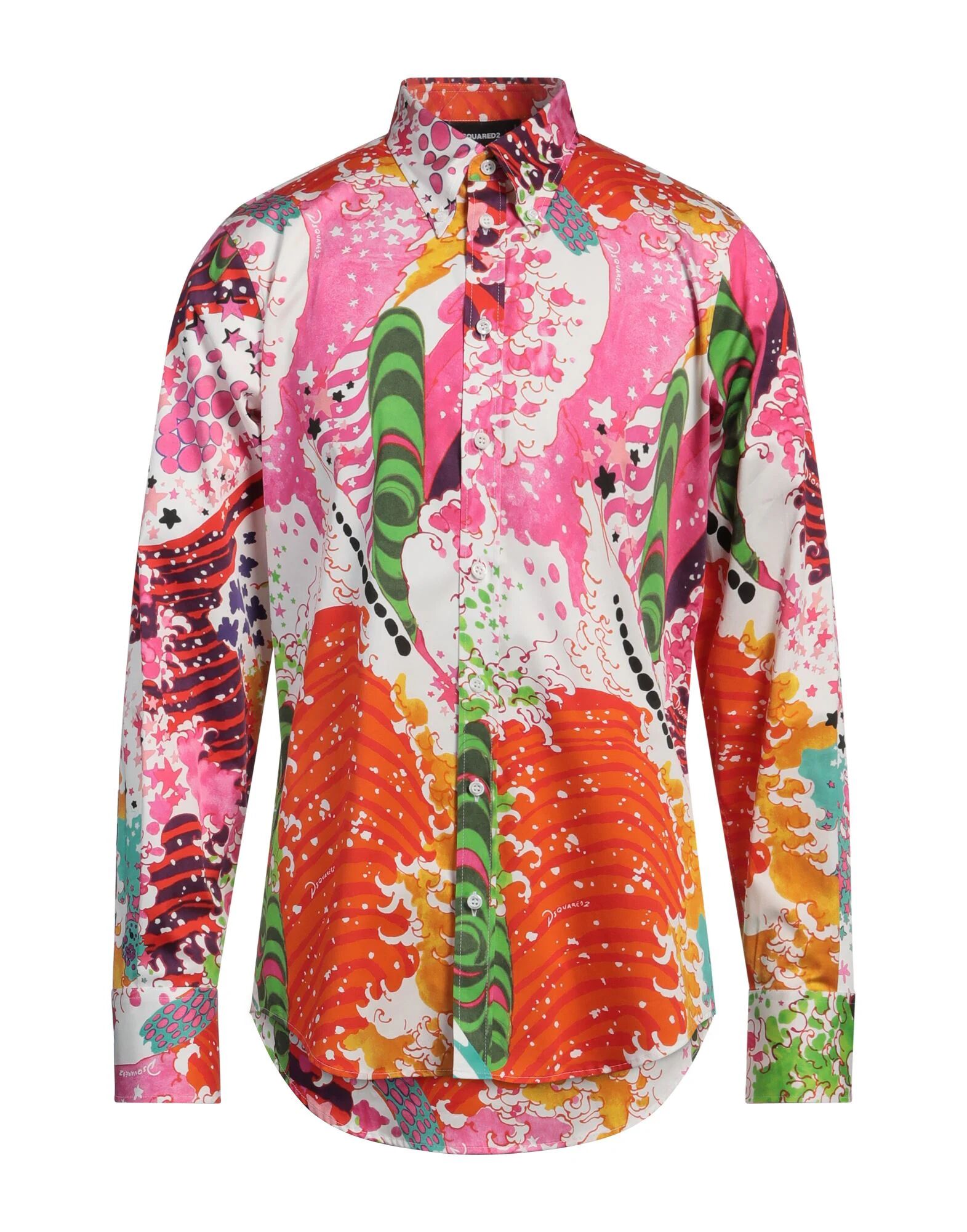 

Рубашка Dsquared2, фуксия