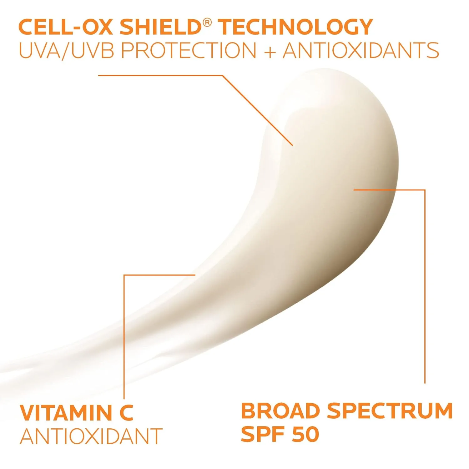 La Roche-Posay Anthelios AOX Daily Antioxidant Serum с SPF, увлажняющий крем для лица с солнцезащитным фильтром и витаминами C и E, безмасляный солнцезащитный крем для чувствительной кожи — фото 4