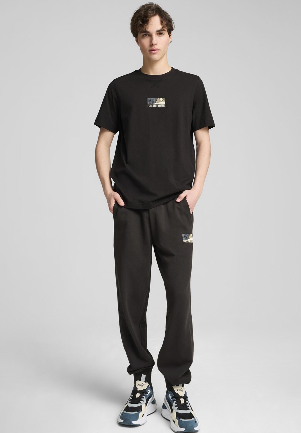 

Футболка с принтом BETTER Puma, черный