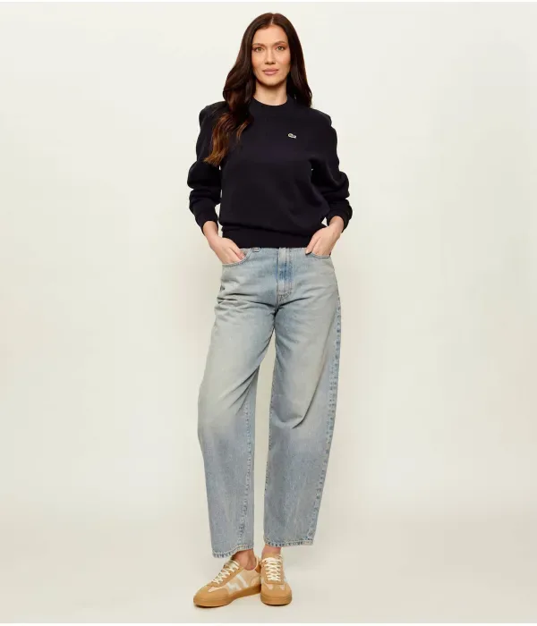 Толстовка Lacoste Relaxed Fit, темно-синий — фото 2