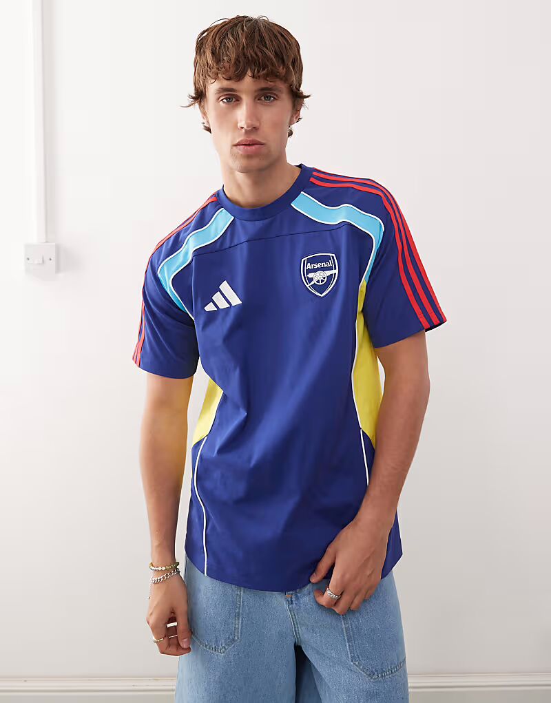 

Футболка adidas Football Arsenal карнавального цвета синего, желтого и красного цветов Adidas Performance