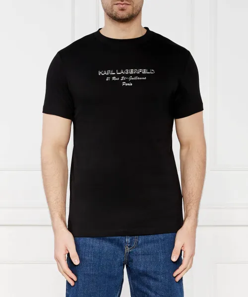 

Футболка Regular fit Karl Lagerfeld, черный