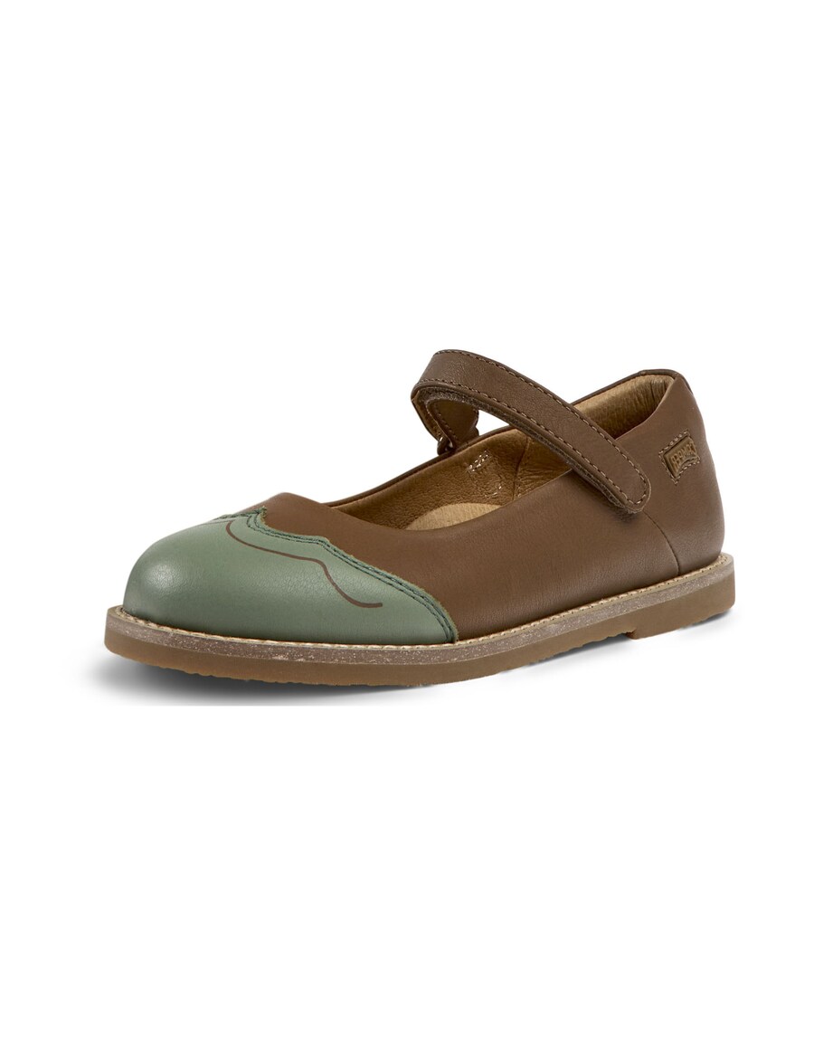 

Балетки Camper SAVINA TWINS, цвет Brown/Apple