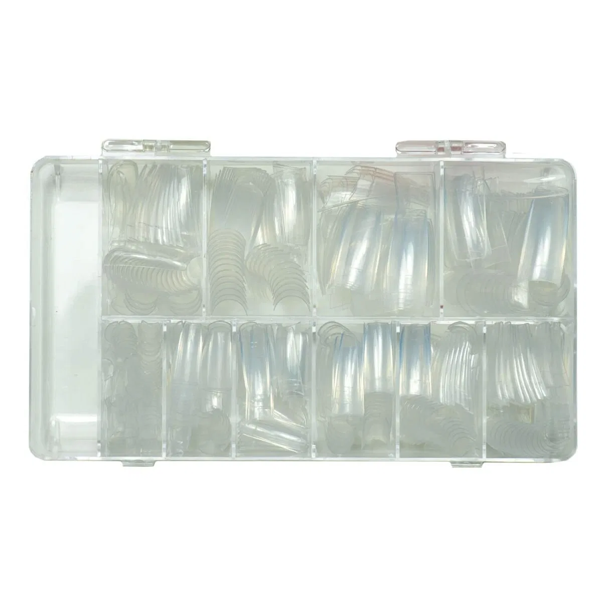 Набор типсов для ногтей N&BF Classic, 500 шт., прозрачные Nails Factory, Clear — фото 2