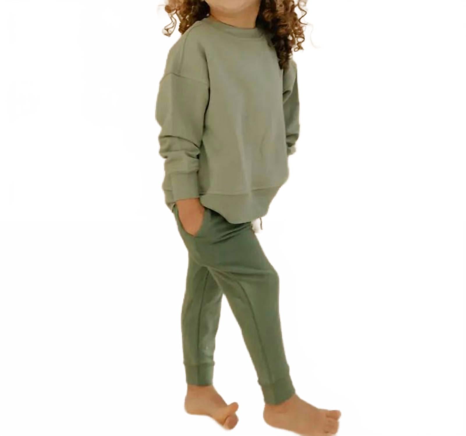 

Babysprouts Детская толстовка свободного кроя с рисунком горной сосны и лыж, синего цвета