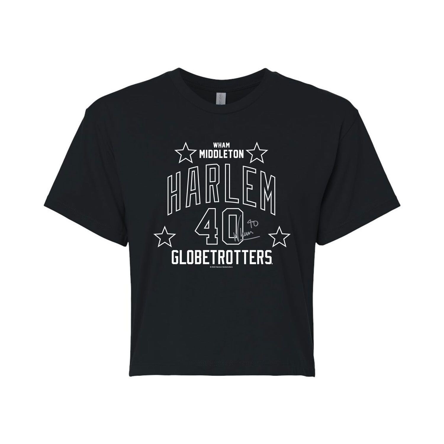 

Укороченная футболка с рисунком Harlem Globetrotters для юниоров Wham Licensed Character
