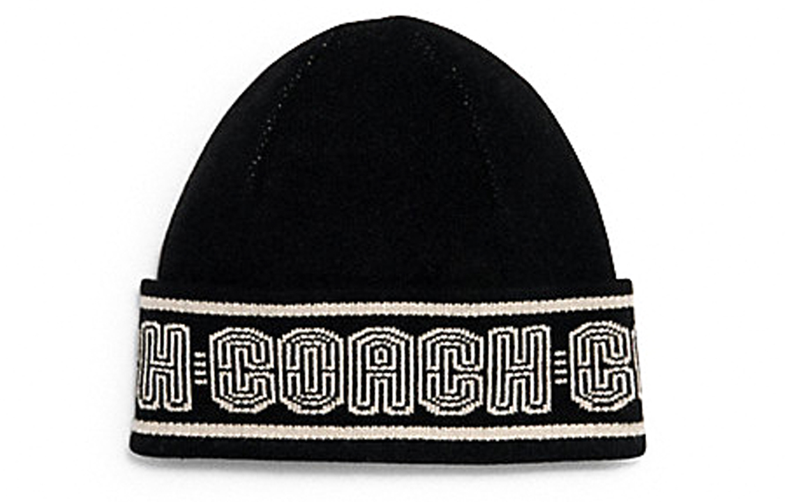 

Шапка унисекс COACH, Black