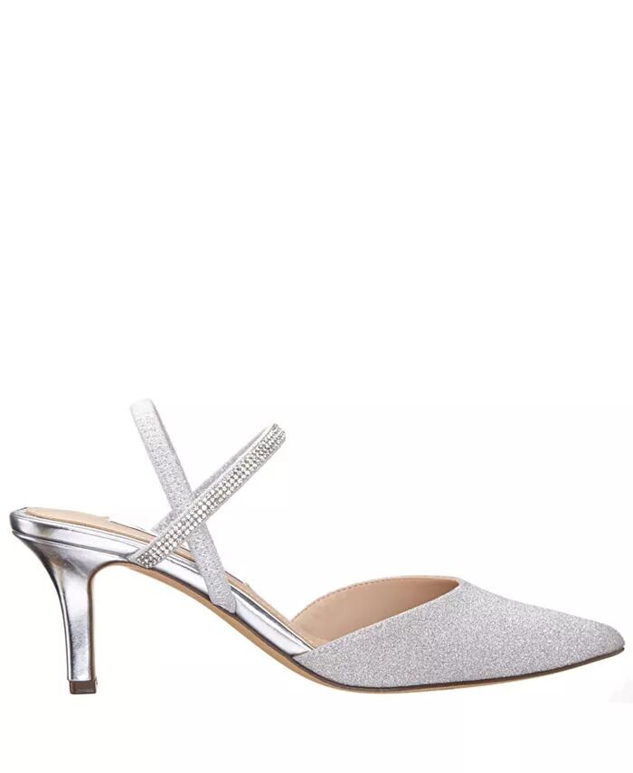 Женские вечерние туфли Billie Slingback Nina, слоновая кость/кремовый — фото 2