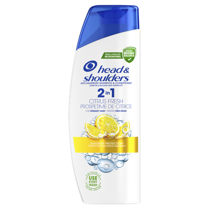 

Шампунь 2 в 1 «Цитрусовая свежесть» - 330 мл Head & Shoulders