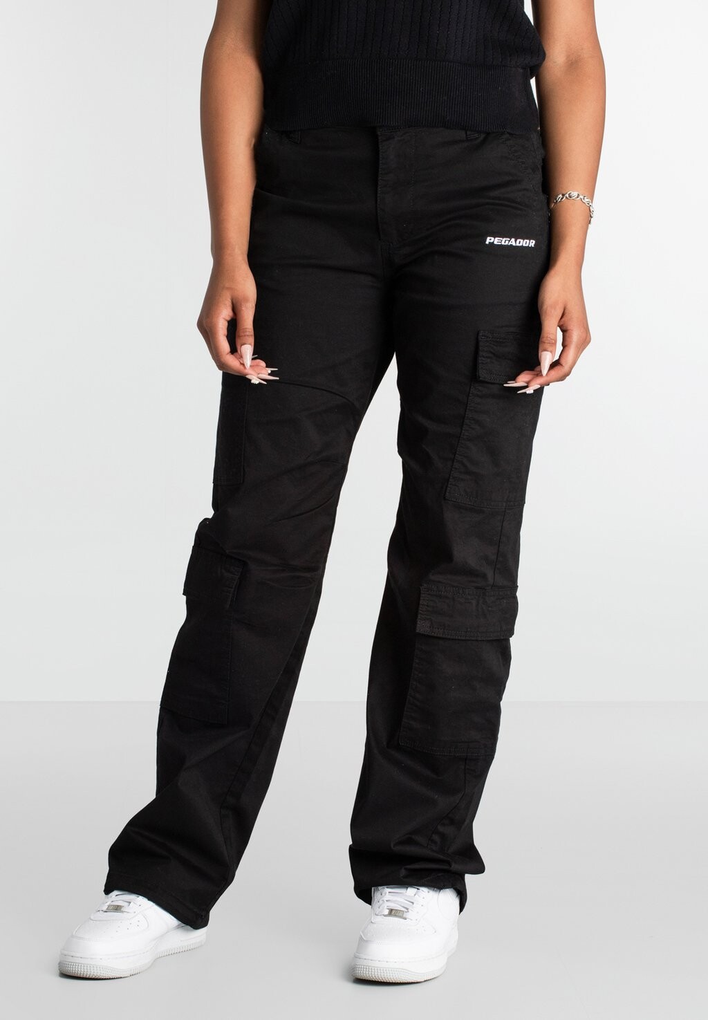 

Брюки-карго LIA WIDE Pegador, черный