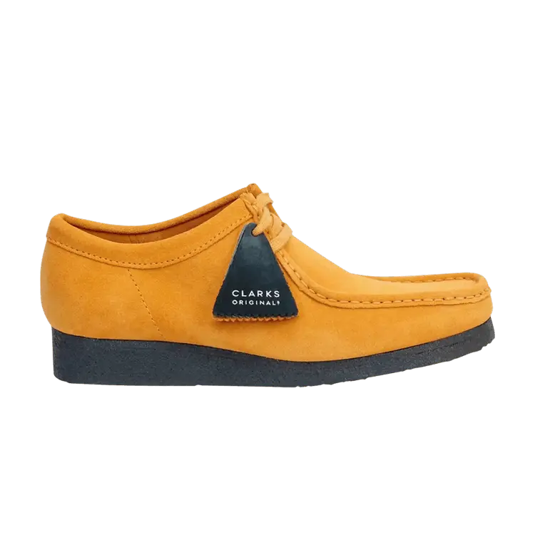 

Кроссовки Clarks Wallabee Yellow Blue, желтый