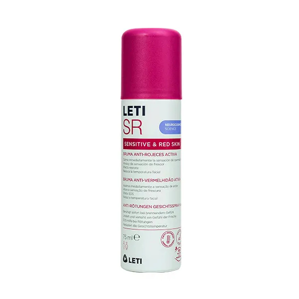

Активный спрей против покраснений SR Sensitive & Red Skin Leti, 75 ml