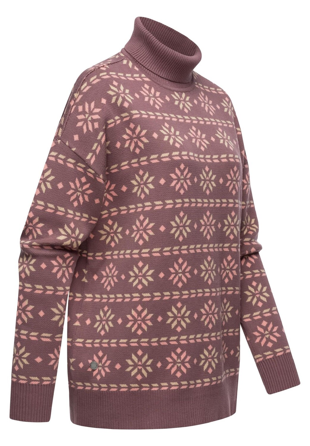 

Danika Органический свитер с воротником стойкой Ragweartm, цвет Wine Red