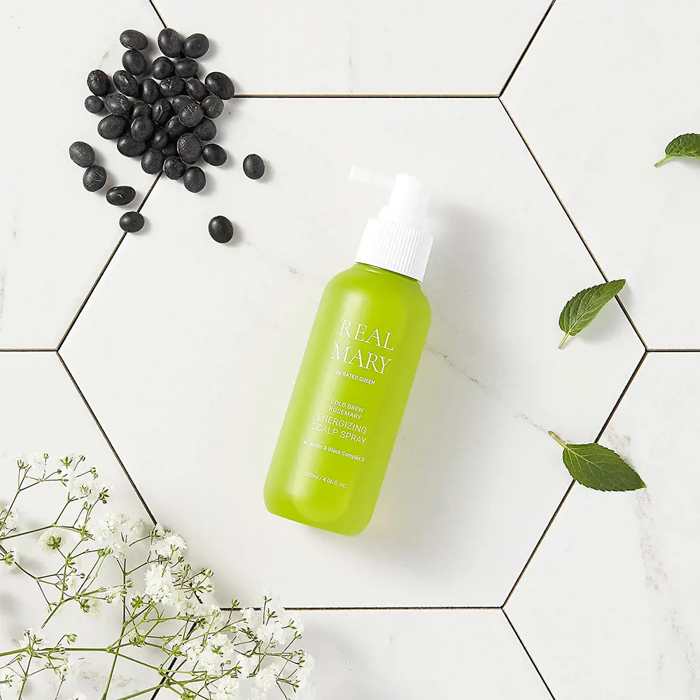 Спрей для волос Real mary energizing scalp spray Rated Green, 120 мл. — фото 3