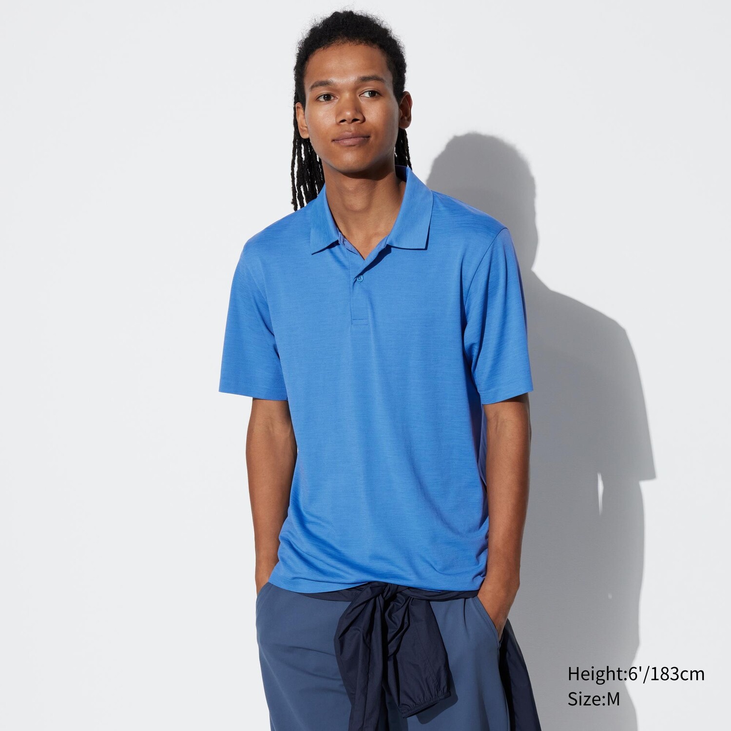 

Поло DRY-EX UNIQLO, синий