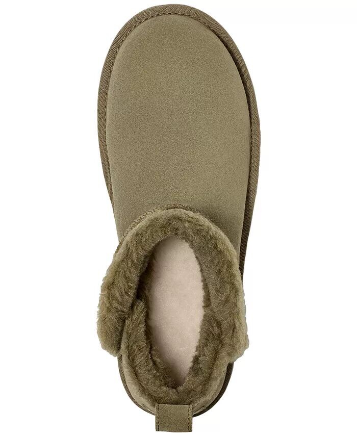 Женские ботинки UGG Koola Ultra Koolaburra короткие зимние, зеленый — фото 4
