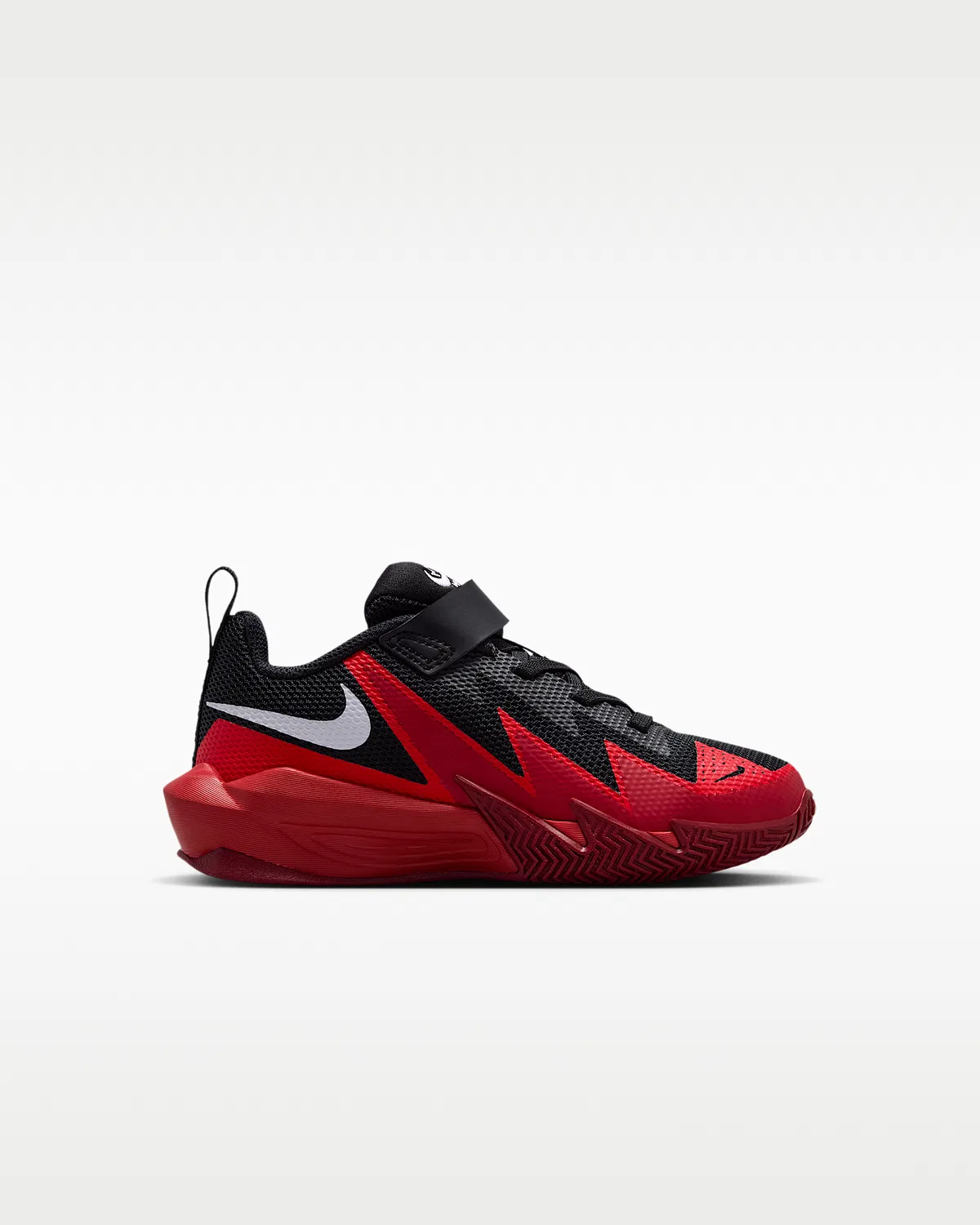 Кроссовки баскетбольные Nike S.T. Dynamite для маленьких детей, Black/University Red/Gym Red/White — фото 3