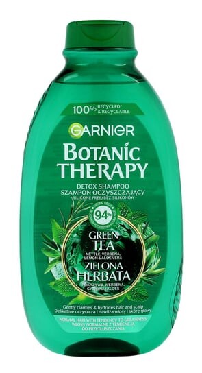 

Шампунь для нормальных и жирных волос, Зеленый чай, 400 мл Garnier, Botanic Therapy