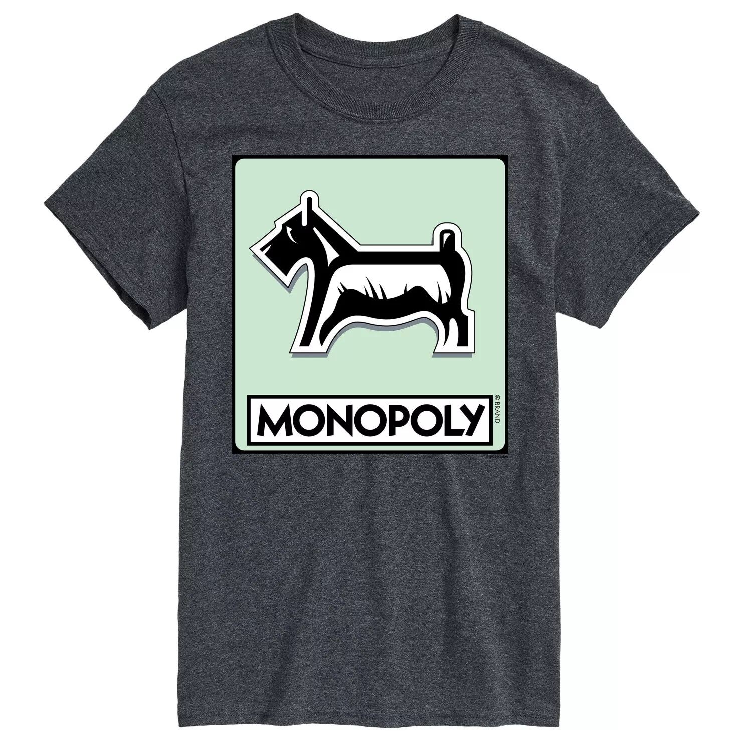 

Футболка с жетоном собаки Big & Tall Monopoly Licensed Character