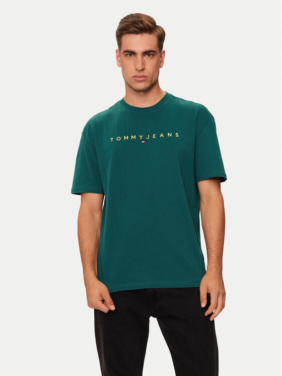 

Футболка стандартного кроя Tommy Jeans, зеленый