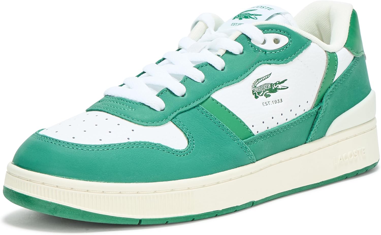 

Мужские кроссовки Lacoste T-Clip, белый/зеленый