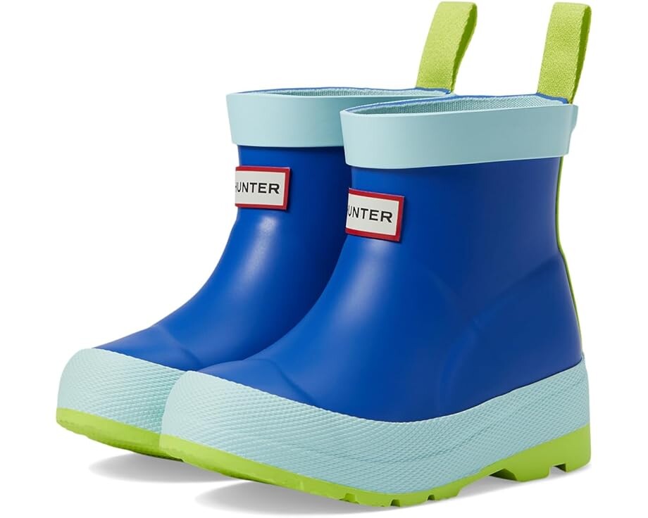 

Ботинки Hunter Kids Play Boot, цвет Cruise Blue/Aqua Flash/Acid Green
