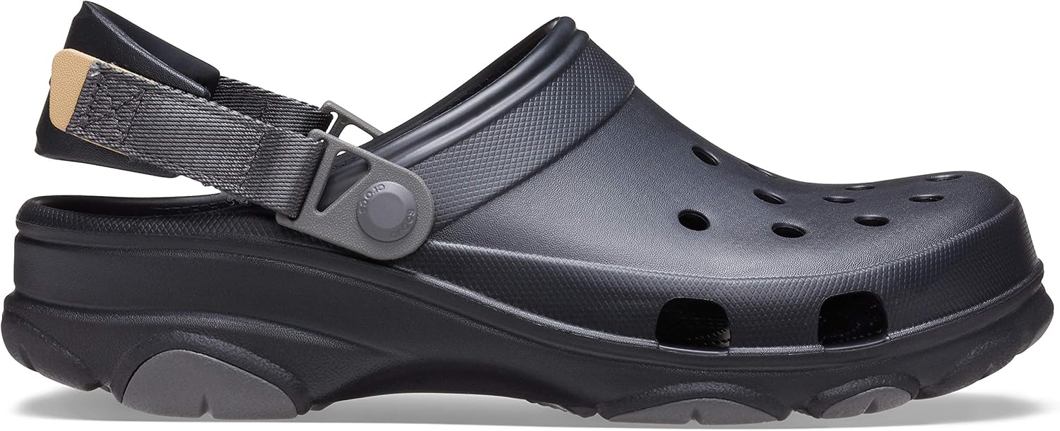 Классические универсальные сабо для взрослых и унисекс Crocs, черный — фото 4