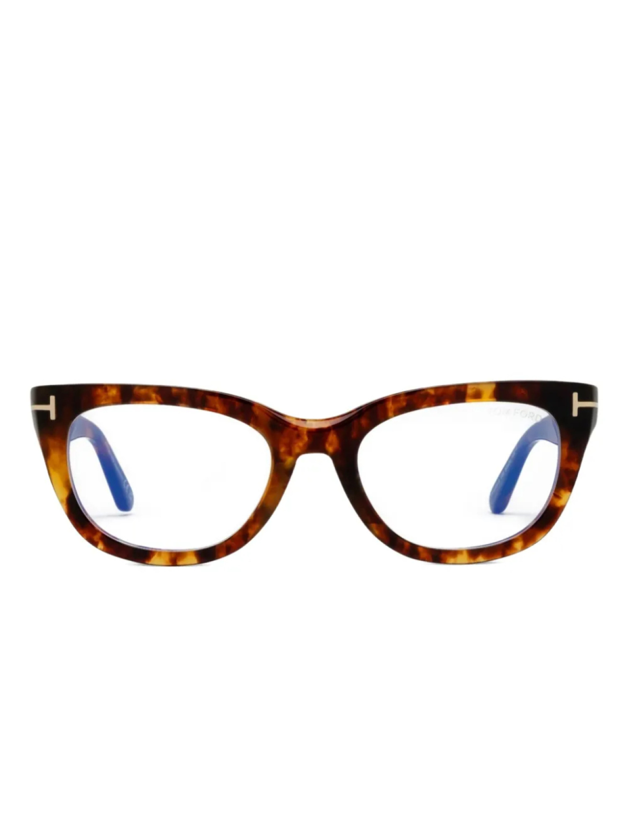 

Оправы TOM FORD FT6066-B Coloured Havana, коричневый