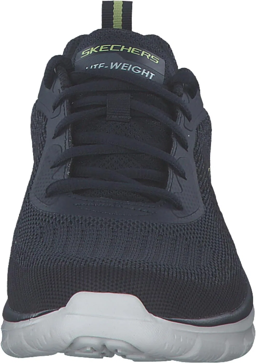 Мужские кроссовки Skechers Track Glendor, Navy Knit Lime Pu — фото 2