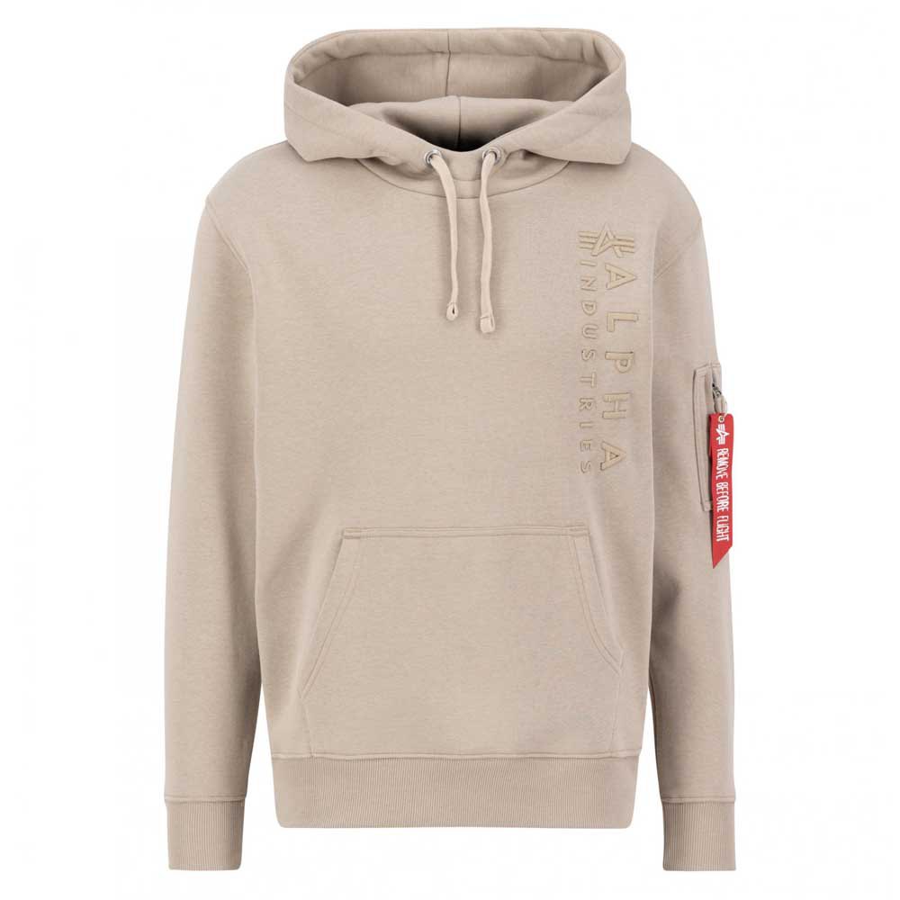 

Худи Alpha Industries Emb, бежевый