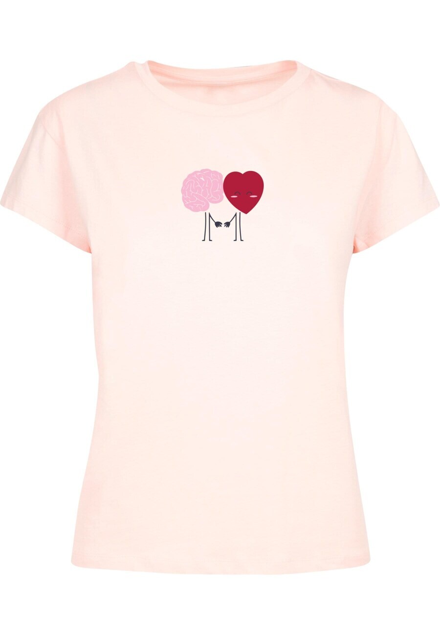 

Футболка Merchcode Shirt Hug & Love - Emotional Balance, цвет powder/light pink