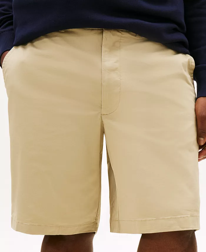

Мужские эластичные шорты Big & Tall 9" TH Flex Stretch Tommy Hilfiger, коричневый/бежевый