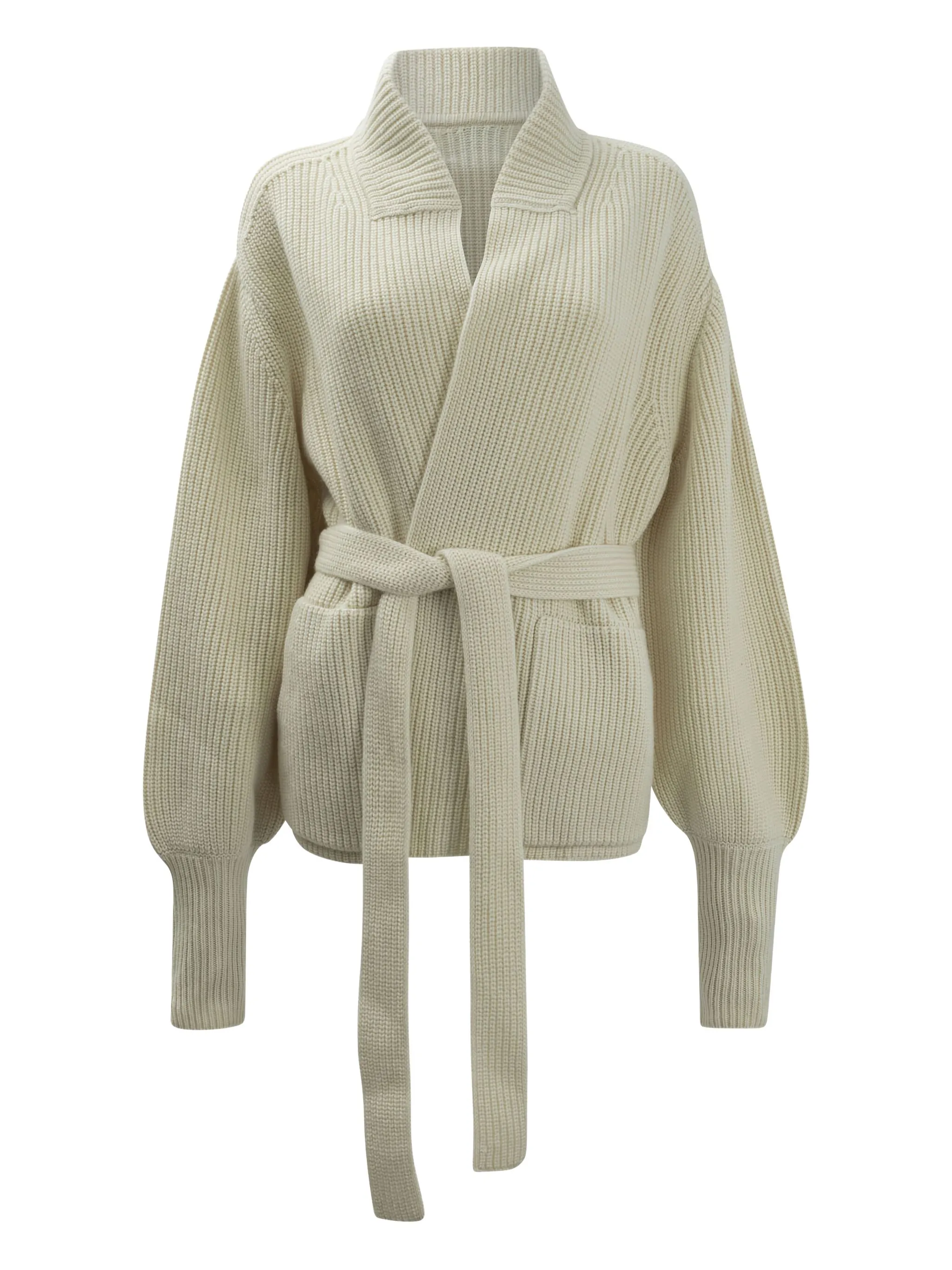 

Кардиган с завязками на талии Sa Su Phi, белый