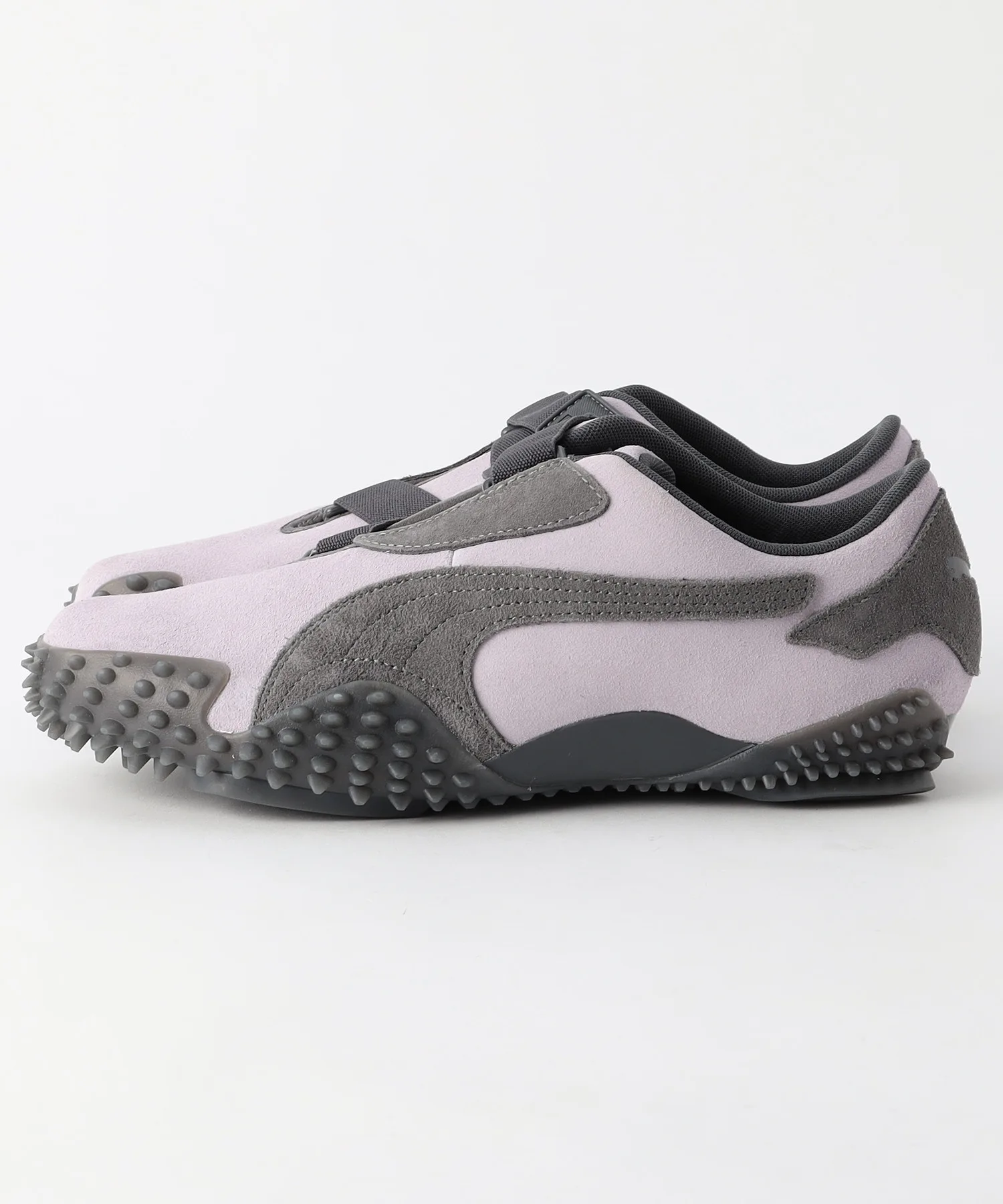 Мужские кроссовки из натуральной замши PUMA Mostro Dusky Gray-Lilac Crush — фото 3