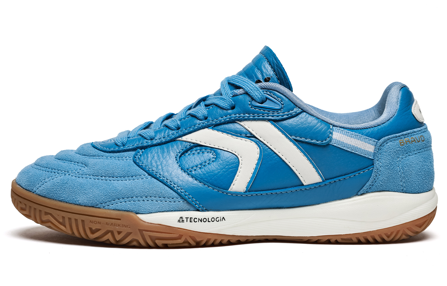 KELME Амортизирующие, износостойкие футбольные бутсы унисекс небесно-голубого цвета