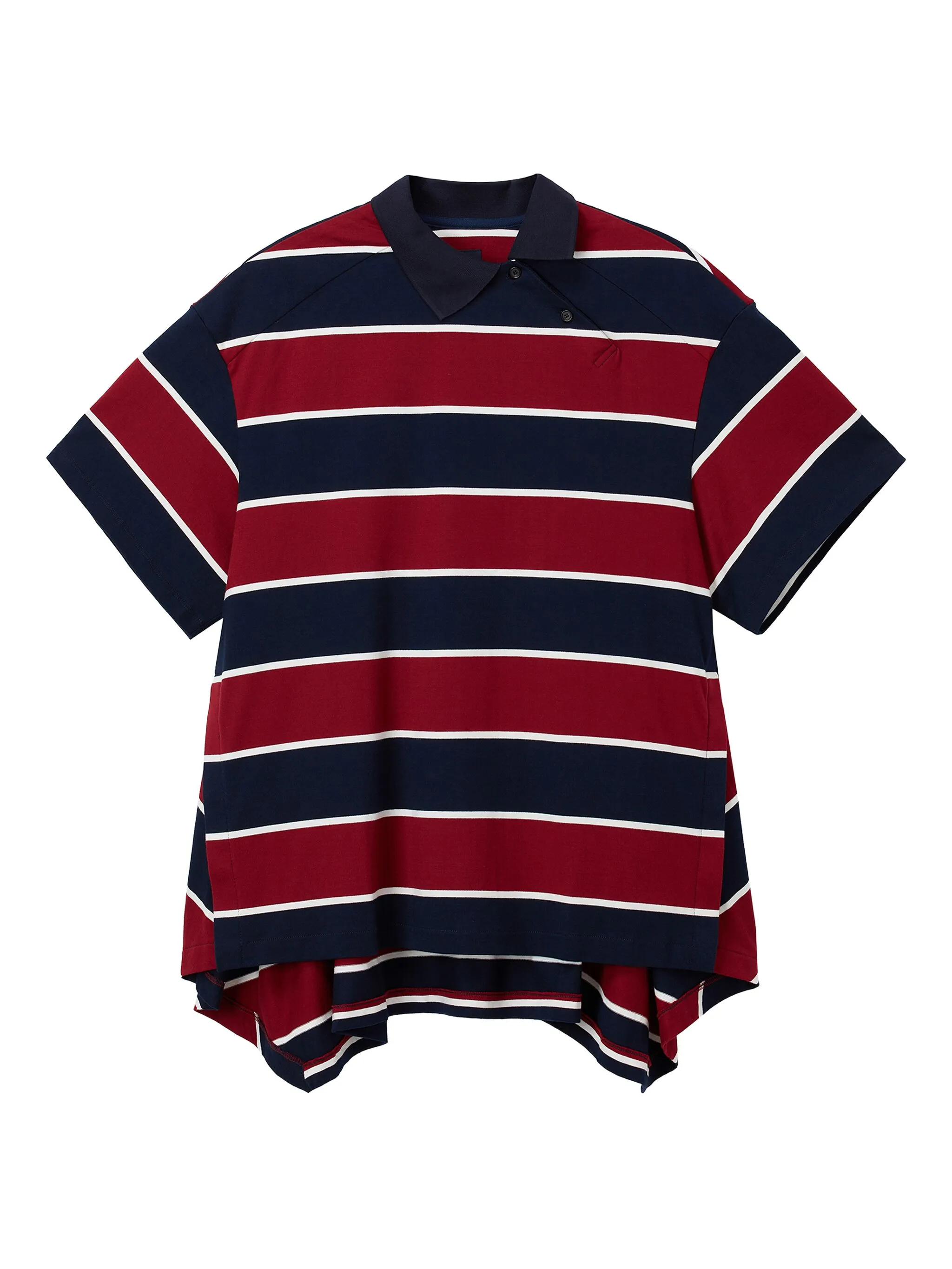 

Рубашка поло в полоску Juun.J, красный