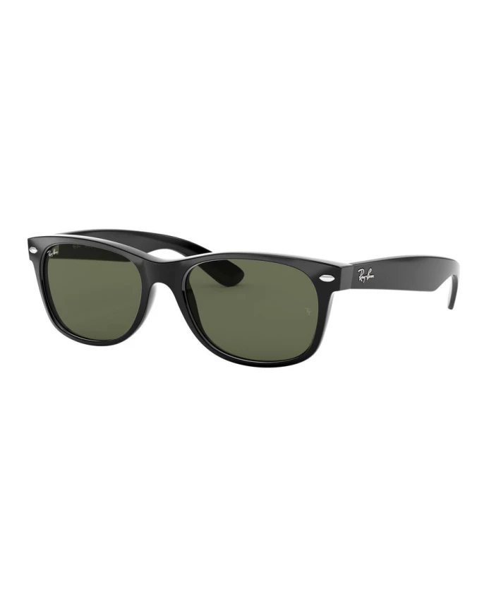 

Классические зеленые солнцезащитные очки Wayfarer Ray-Ban, черный