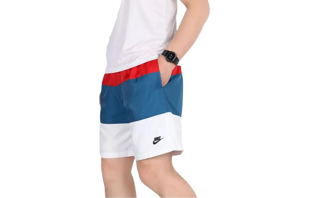 Спортивные шорты мужские Moderate Nike, красный синий
