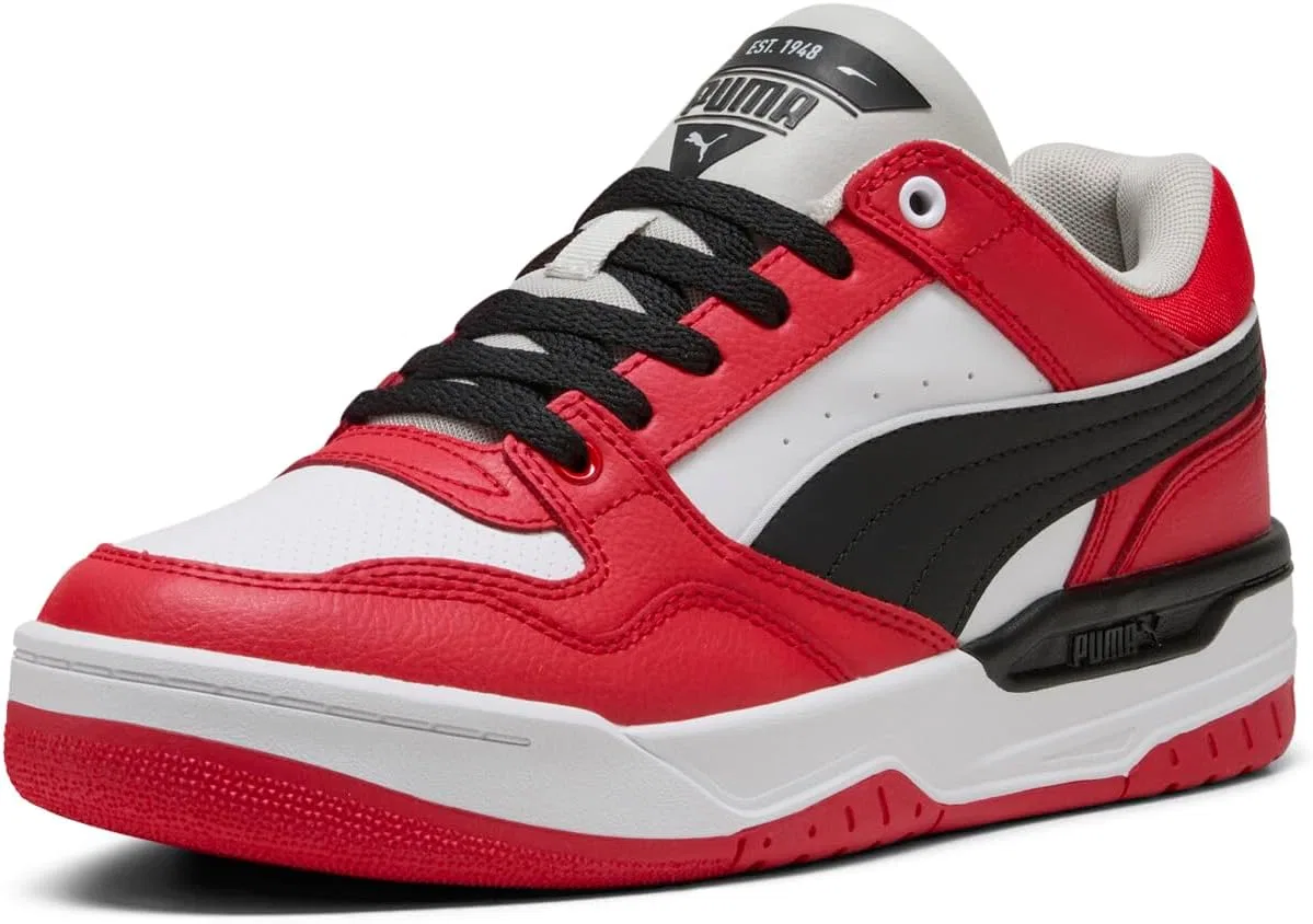 Мужские кроссовки PUMA Rebound Retro, белый/черный/серый, размер 43 EU