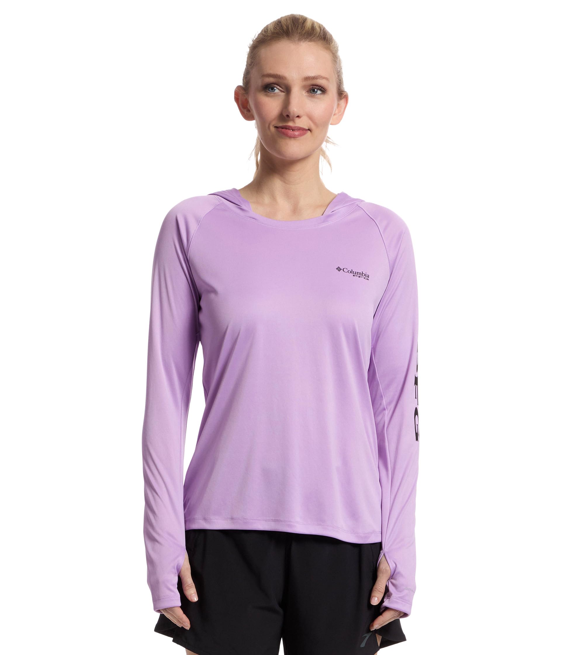 

Худи Columbia Tidal Tee Hoodie, Hydrangea/Black Logo