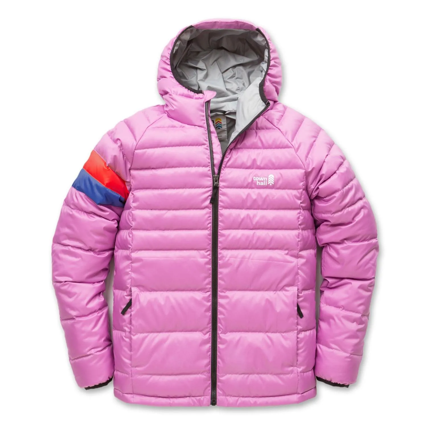 

Детская утепленная куртка Down Town Puffy Town Hall Outdoor Co, Mulberry