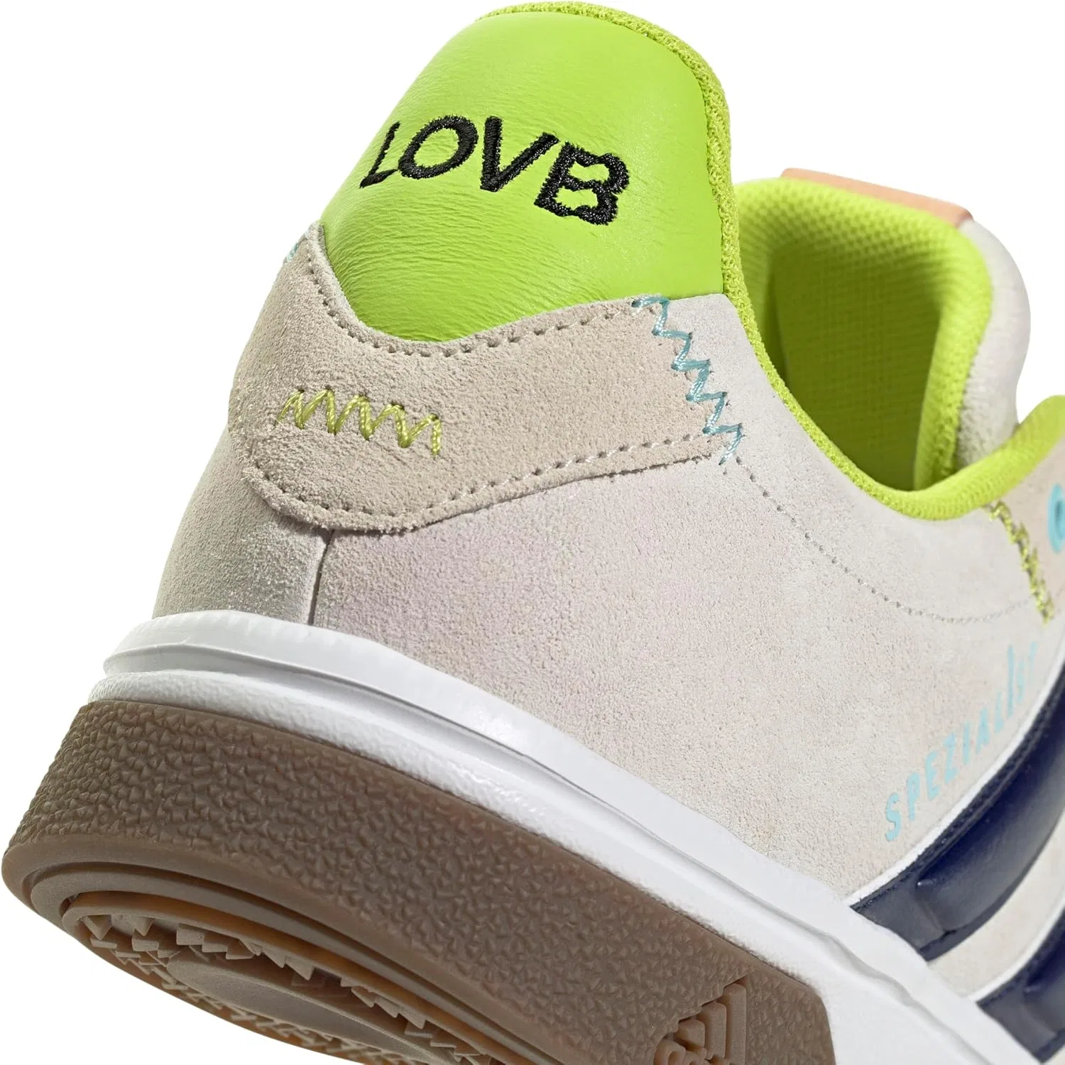 Мужские кроссовки Adidas Specialist для игры в помещении, Off White Ftwr White Ftwr White — фото 4