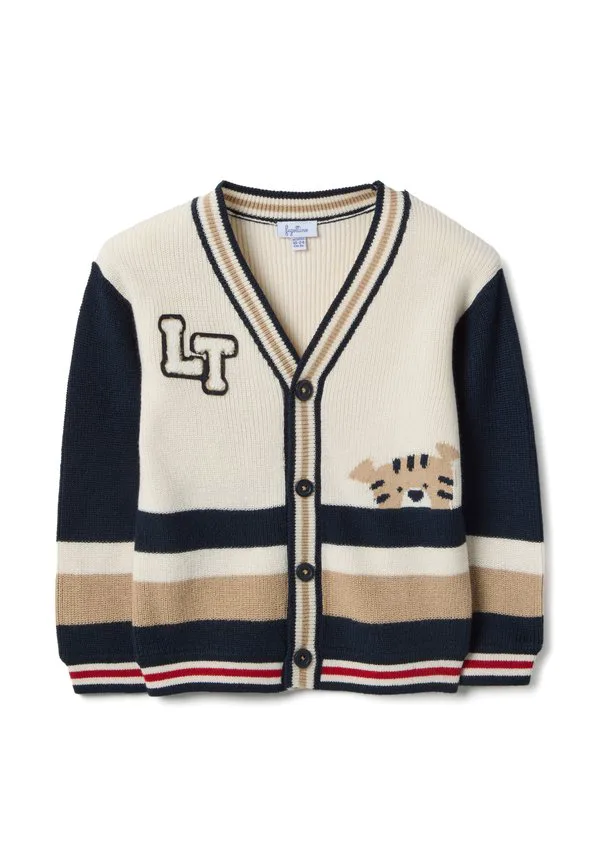 Полосатый кардиган Ovs, Blue Beige