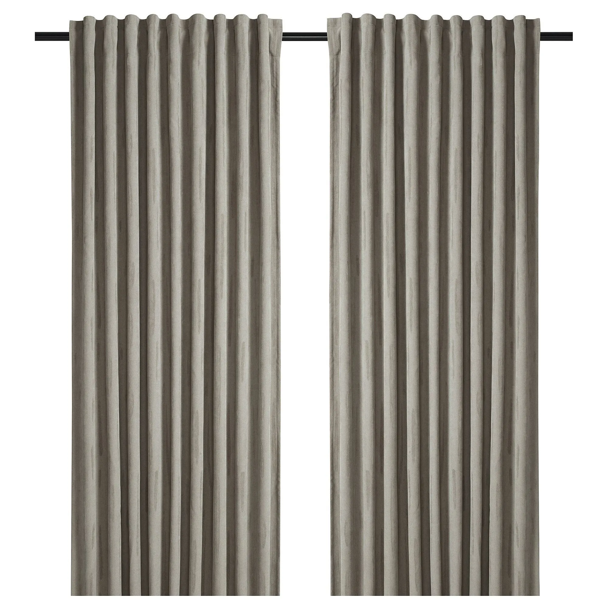 

Плотные шторы, 1 пара, бежевые, 145х300 см, LAGEROLVON IKEA