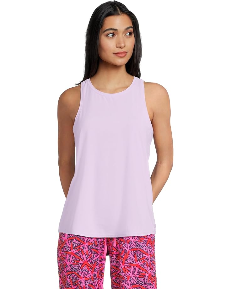 

Топ Lilly Pulitzer Westley Active Tank Upf 50+, цвет Water Hyacinth