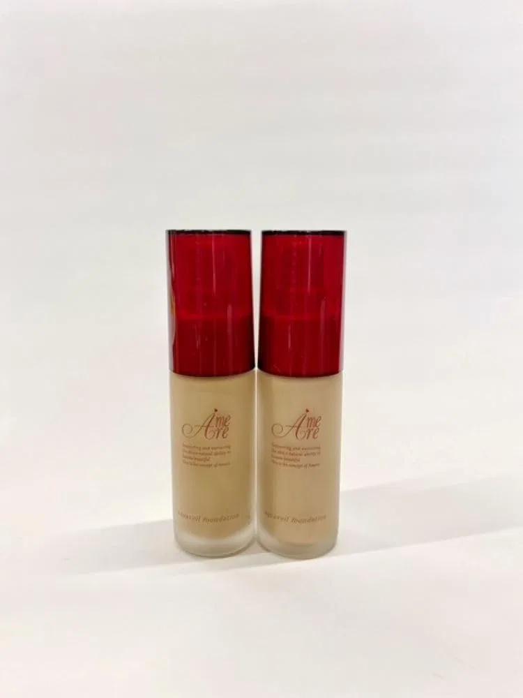 Тональный крем водостойкий A-Mailler 100 Beige Ochre увлажняющий 30 мл × 2