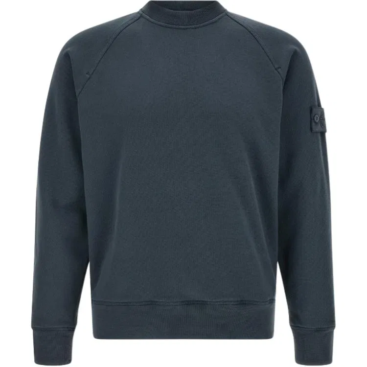 Свитшот с рукавом реглан STONE ISLAND, Blue